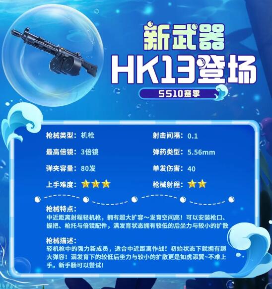 《香肠派对》HK13武器图鉴